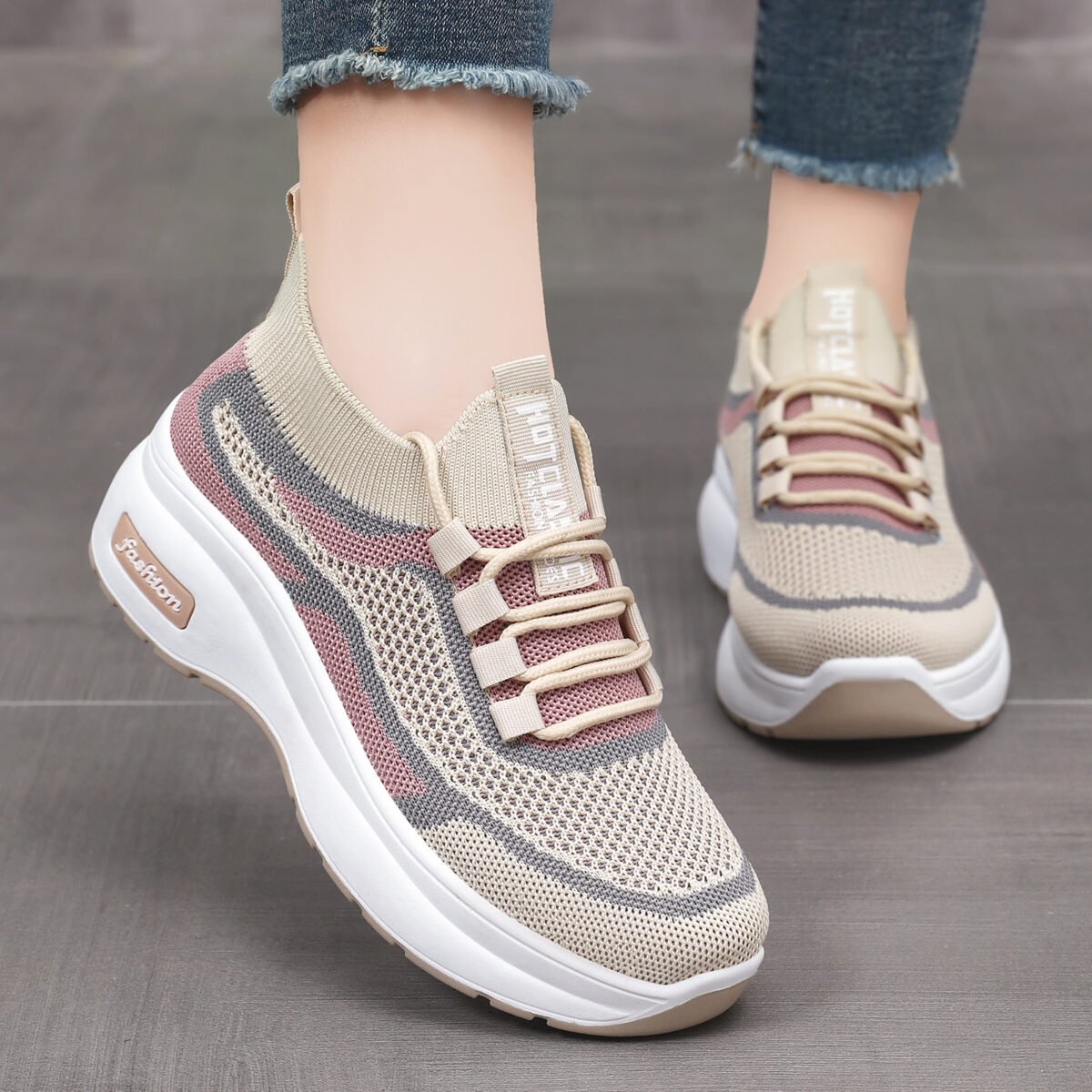 High Walk-Beige - Image 4