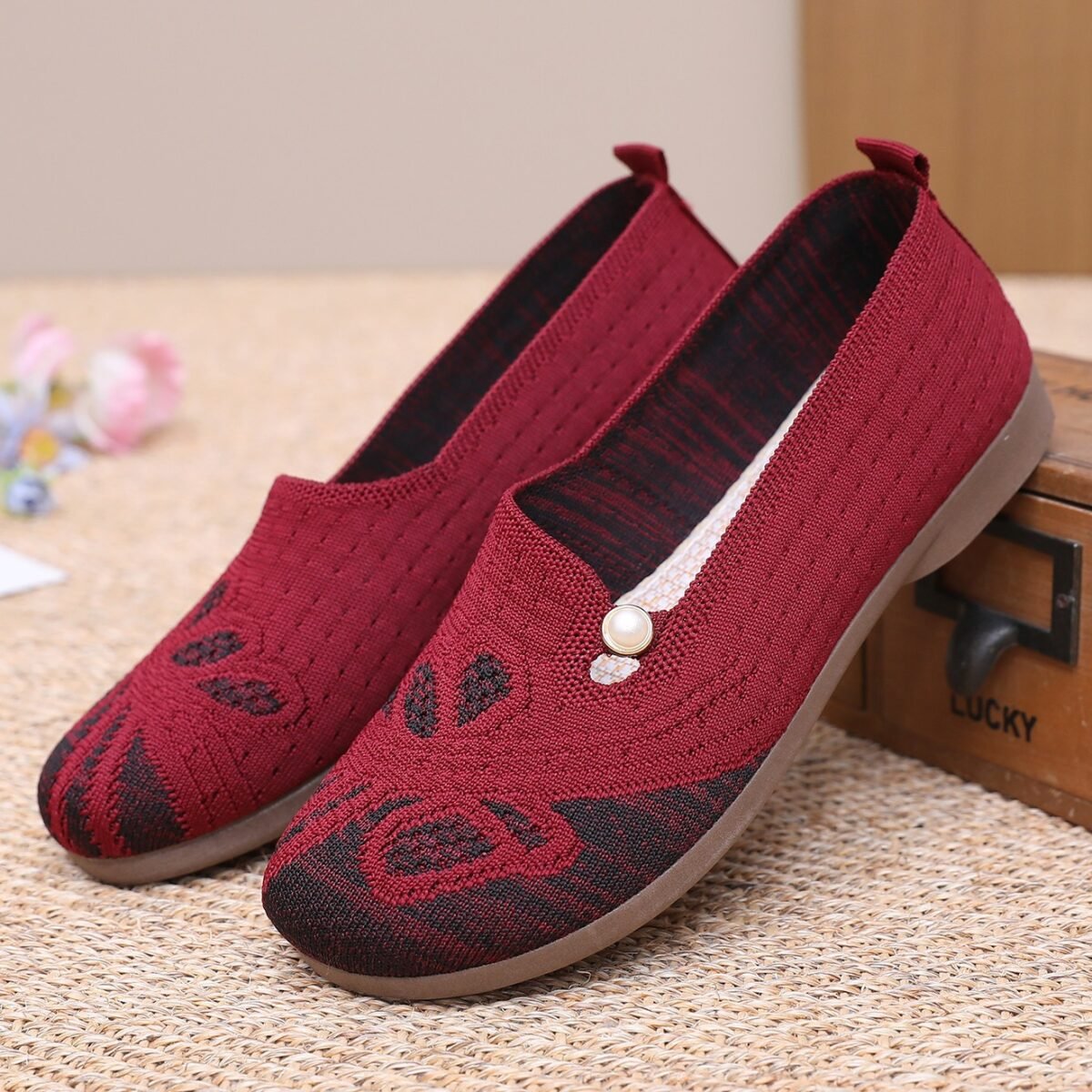Butterfly- maroon - Image 2