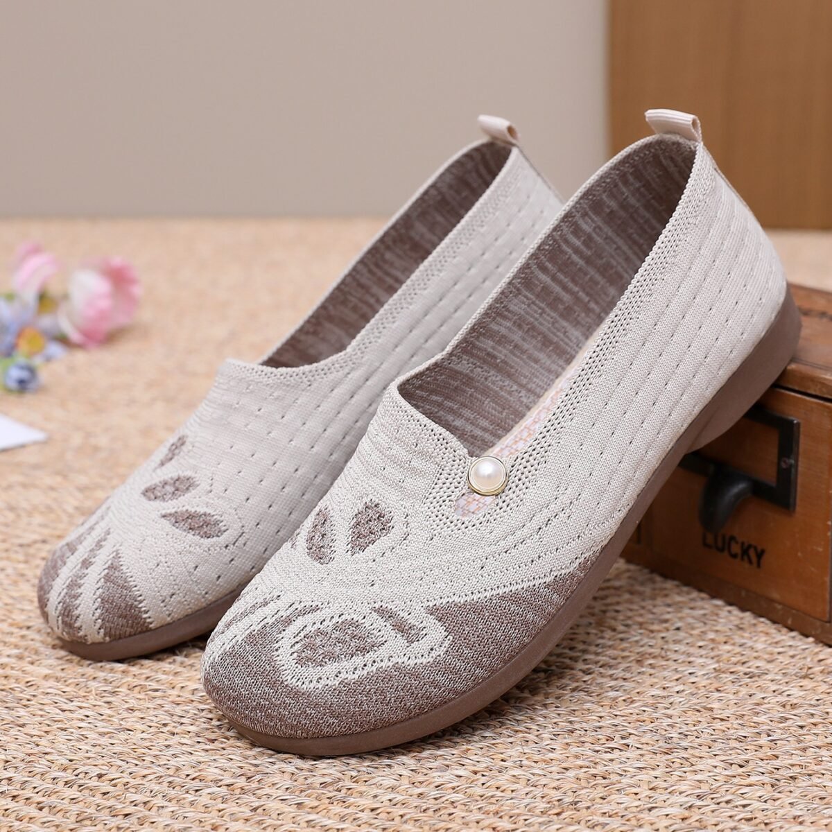 Butterfly- Beige - Image 3