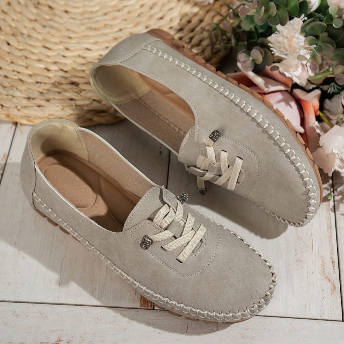 Amble Dr. Shoe-Beige - Image 2