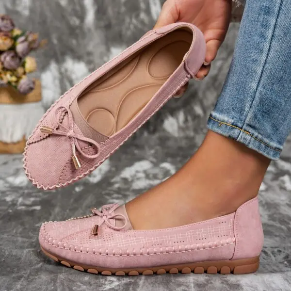 Bow Tie Dr. Shoes-Pink