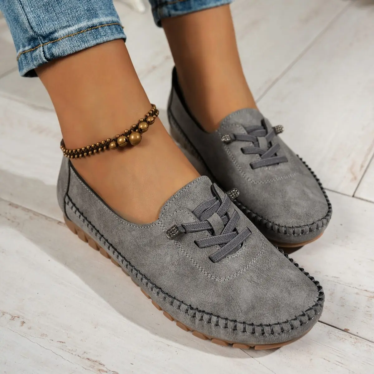 Amble Dr. Shoe-Grey - Image 1
