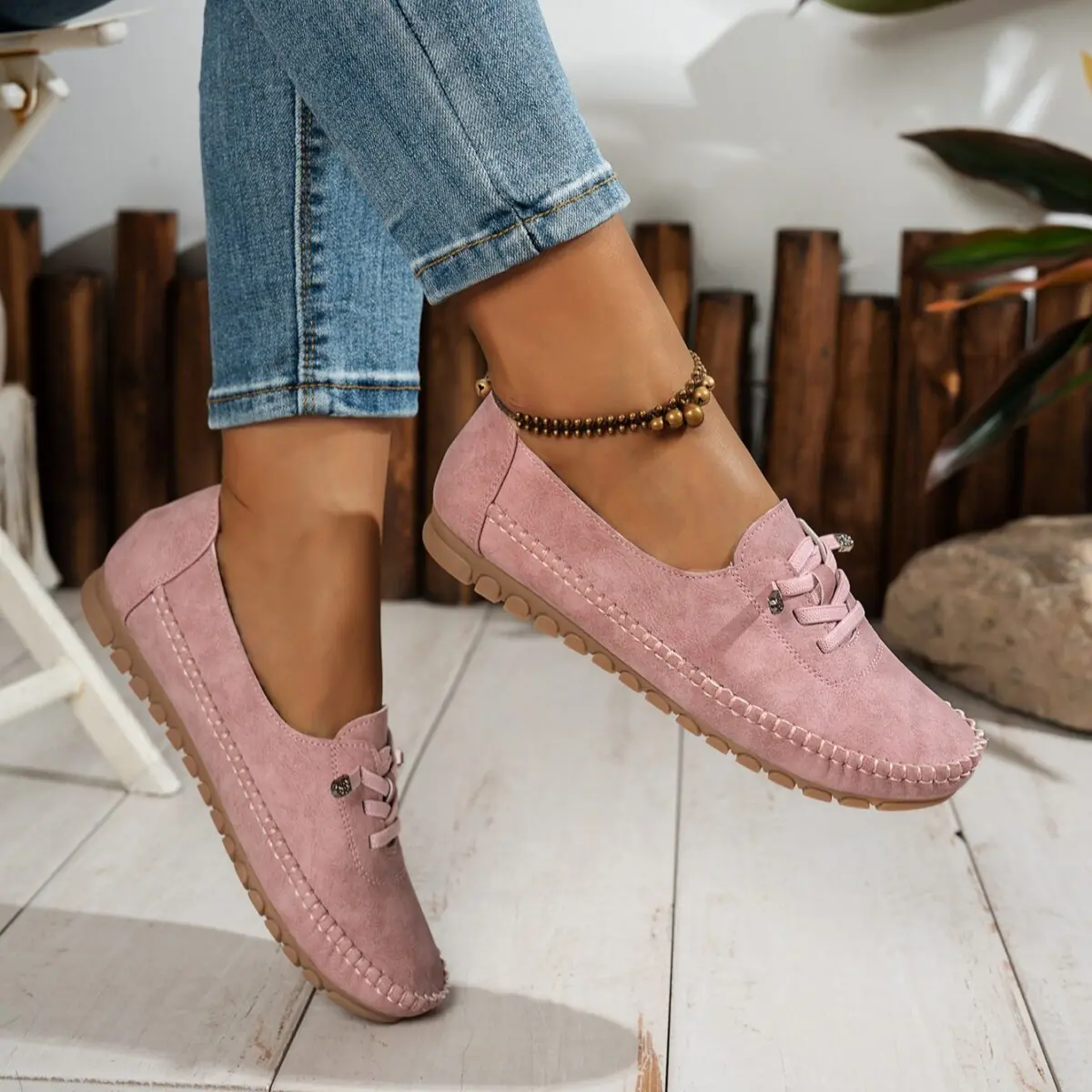 Amble Dr. Shoe-Pink - Image 1