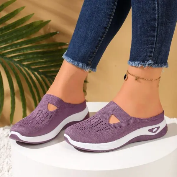Flaky Walk-Purple